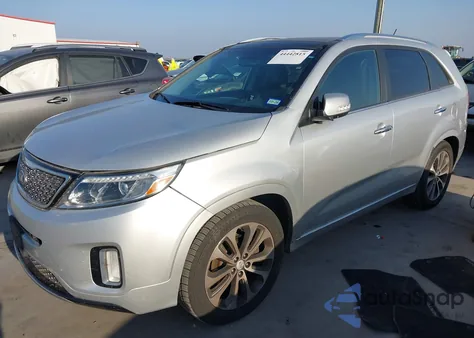 2014 Kia Sorento Sx z USA, uszkodzony, nr VIN 5XYKW4A75EG448441